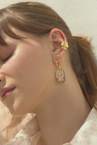 Earcuff Bellagio - Plaqué or jaune