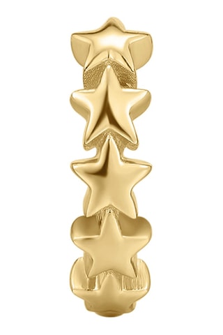 Earcuff Argent plaqué or jaune