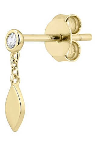 Boucle d'oreille Hera - Argent plaqué or jaune