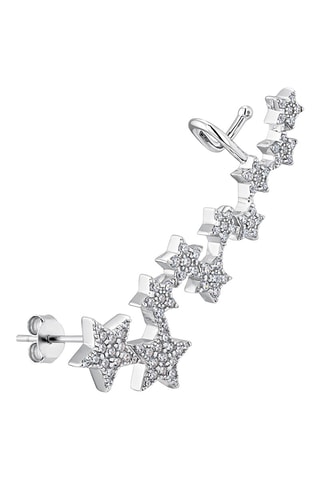 Boucle d'oreille Argent et zircons