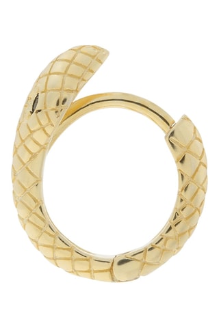 Créole - Argent plaqué or jaune et spinelles