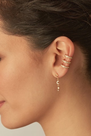 Earcuff Sibilla - Plaqué or jaune 