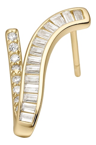 Boucle d’oreille Catania - Argent plaqué or jaune