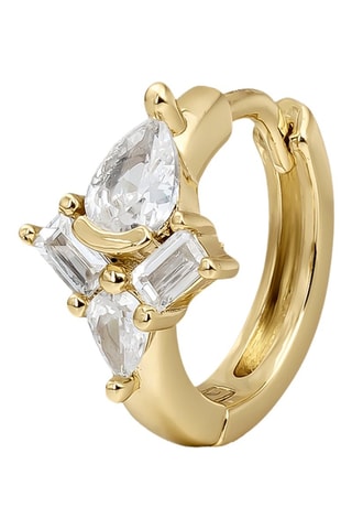 Earcuff Nour - Argent plaqué or jaune