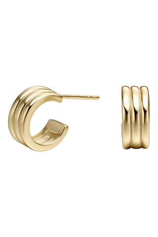 Boucles d’oreilles Tarim - Argent plaqué or jaune