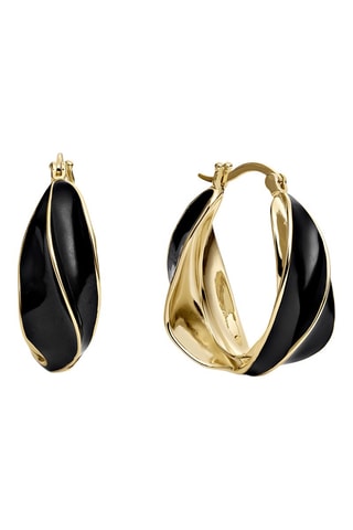 Créoles Mitra - Argent et dorées à l’or jaune