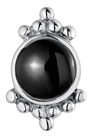 Puce 
Argent et onyx