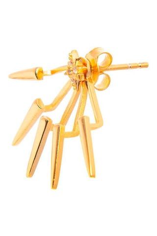 Boucle d'oreille Argent plaqué or jaune