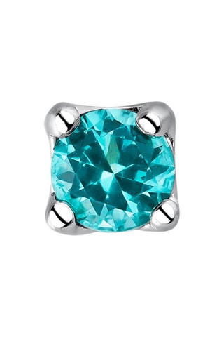 Puce Luz 
Argent et zircon