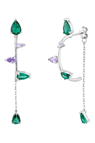 Boucles d'oreilles Argent et zircons