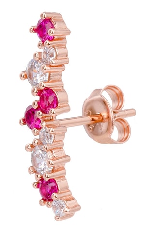 Boucle d'oreille - Argent plaqué or rose