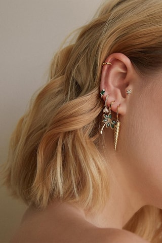 Oorknopje - Zilver Doublé Geelgoud