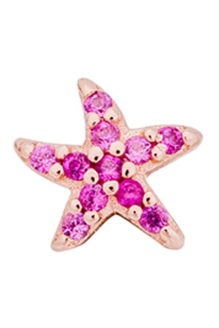 Puce - Argent plaqué or rose