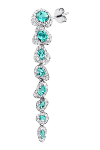 Boucle d'oreilles Neferet - Plaqué argent et argent