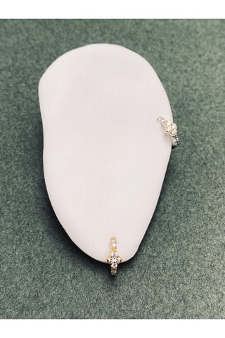 Créole Argent et plaqué or jaune