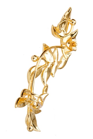 Boucle d'oreille - Argent plaqué or jaune