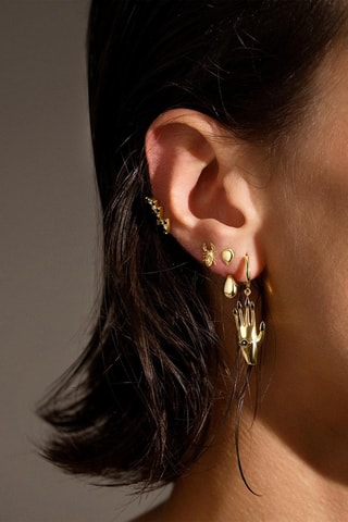 Puce - Argent plaqué or jaune