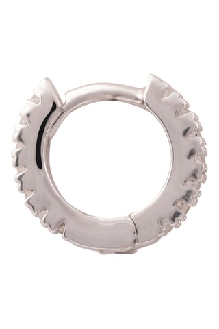 Créole Argent - 1 cm