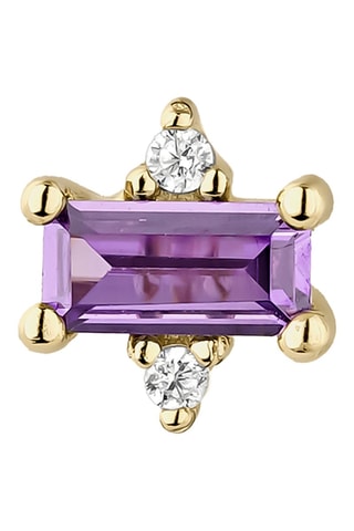 Puce - Argent plaqué or jaune