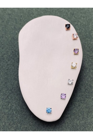 Oorbel Verguld Zilver