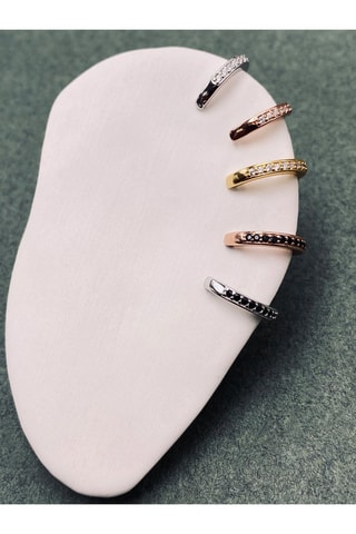 Earcuff - Argent plaqué or jaune