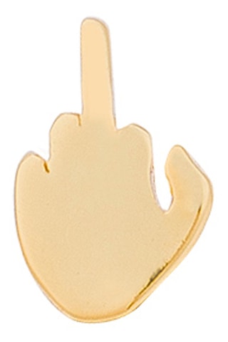 Oorbel Zilver Doublé Geelgoud