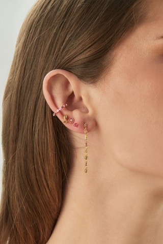 Puce - Argent plaqué or jaune