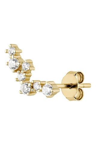 Boucle d'oreille - Argent plaqué or jaune