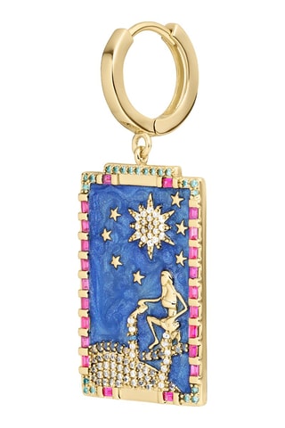 Piercing La Carta del Tarot - Argent et plaqué or jaune