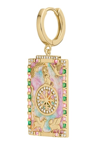 Piercing La Carta del Tarot - Argent et plaqué or jaune