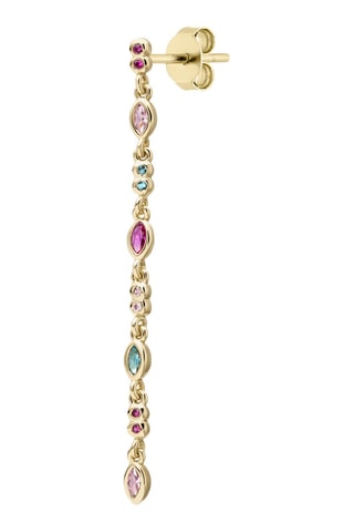 Boucle d'oreille - Argent plaqué or jaune