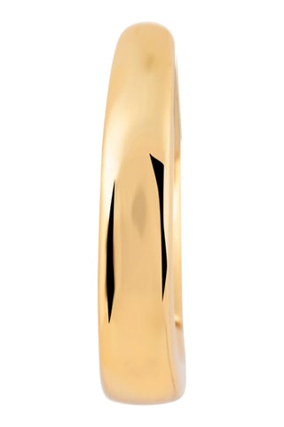 Créole -  Argent plaqué or jaune - 0,6 cm