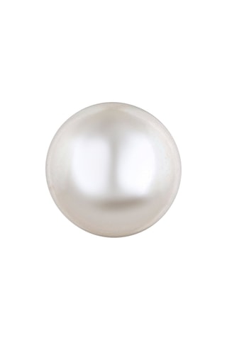 Puce Natura - 
Argent et perle nacrée