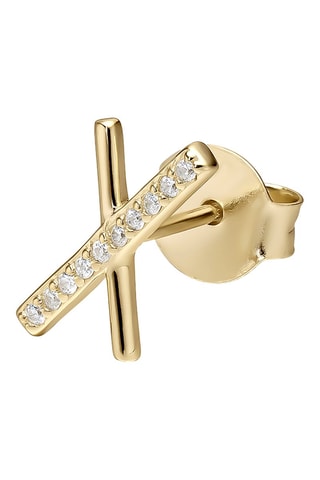 Piercing Han - Zilver Doublé Geelgoud