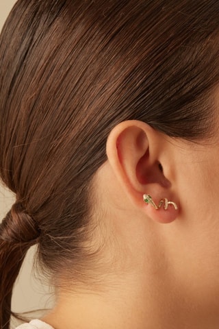 Piercing Ayana - Argent plaqué or jaune