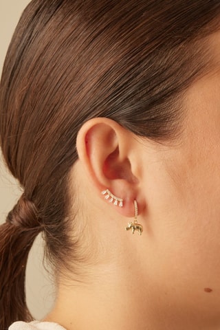 Piercing Rhino - Argent plaqué or jaune