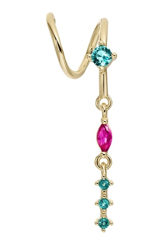 Piercing Trevi Color - Zilver Doublé Geelgoud