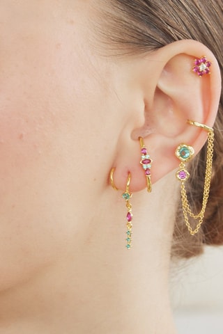 Piercing Trevi Color - Zilver Doublé Geelgoud