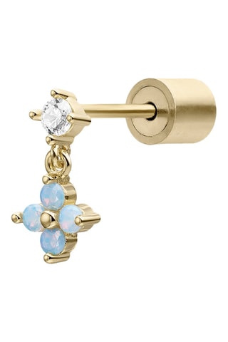 Piercing Celeste SparKle - Zilver Doublé Geelgoud