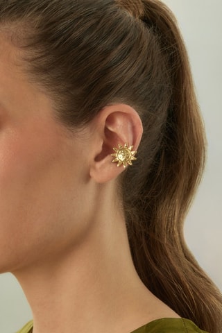 Earcuff - Argent plaqué or jaune
