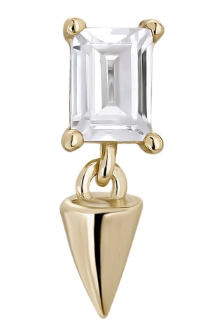 Piercing Nora - Zilver Doublé Geelgoud