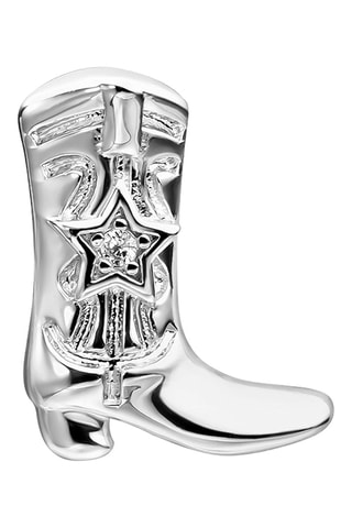 Piercing Fashion Boots - Argent