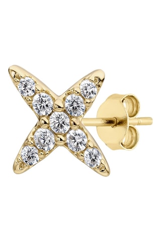 Piercing Kiss - Zilver Doublé Geelgoud