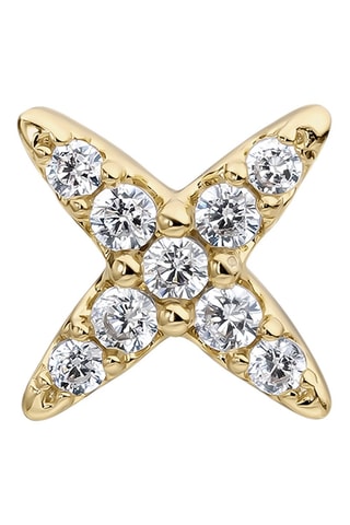 Piercing Kiss - Zilver Doublé Geelgoud