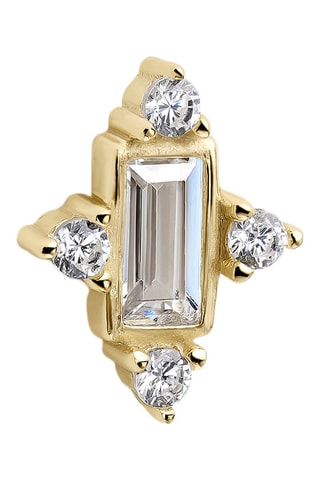 Piercing Dune - Zilver Doublé Geelgoud