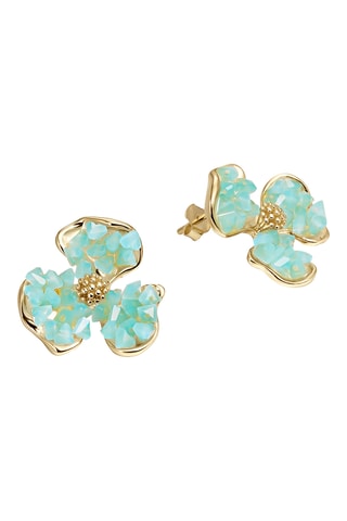 Puces - Argent plaqué or jaune