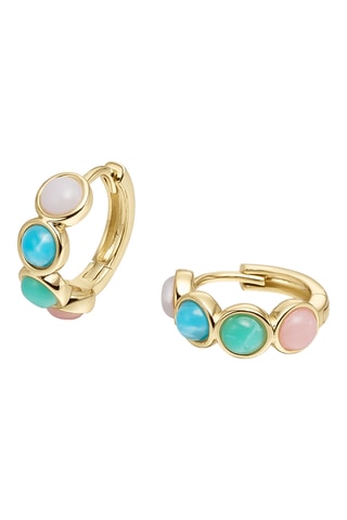 Créoles - Plaqué or jaune