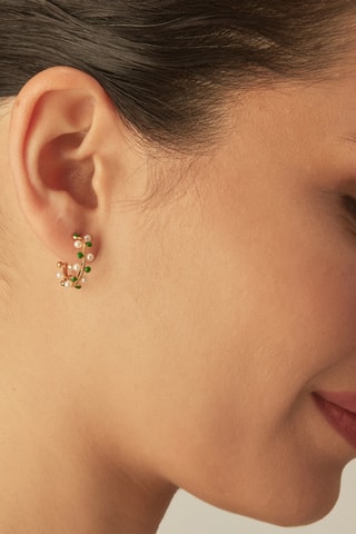 Boucles d’oreilles - Argent plaqué or jaune