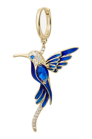 Oorbel - Zilver Doublé Geelgoud