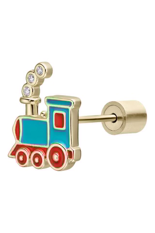 Oorbel - Zilver Doublé Geelgoud